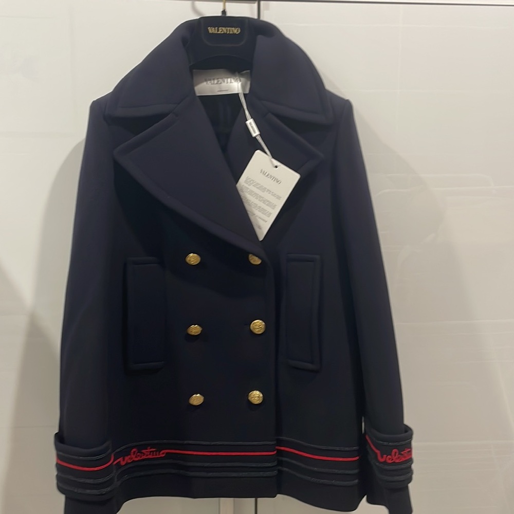 New! Valentino Coat!! ๐ฏ% Authentic - Picture 1 of 12